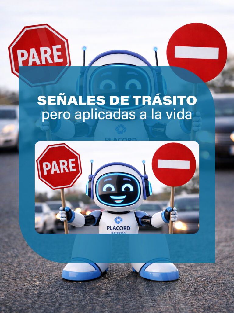 Señales de tránsito pero aplicadas a la vida