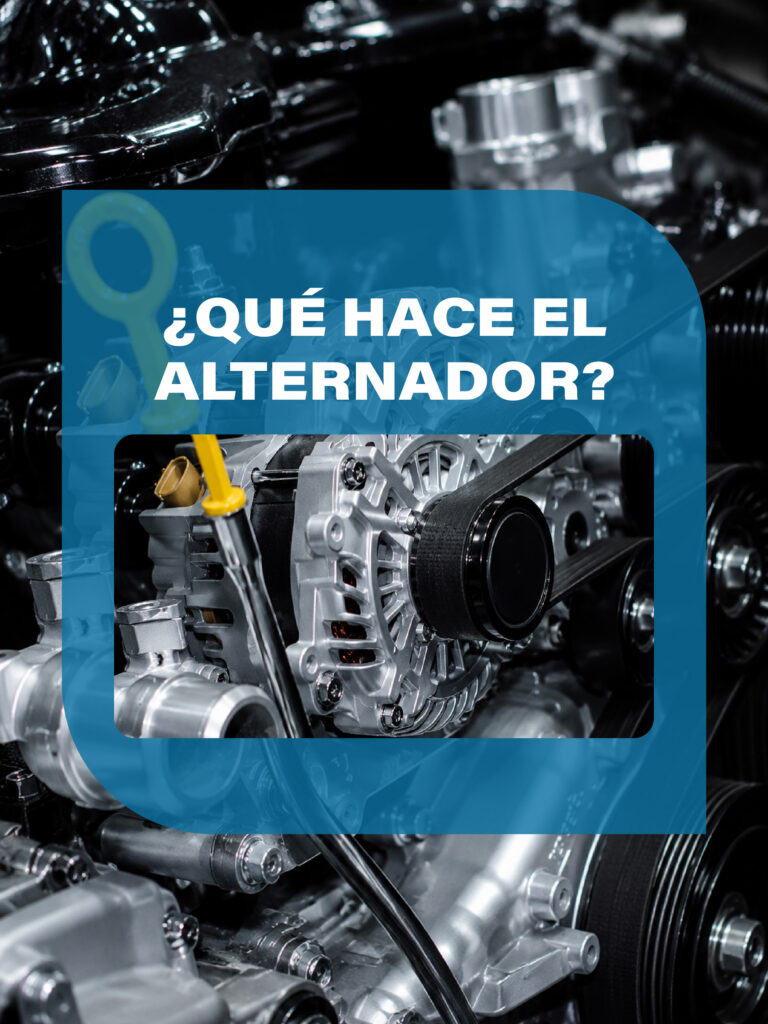 ¿Qué hace el alternador?